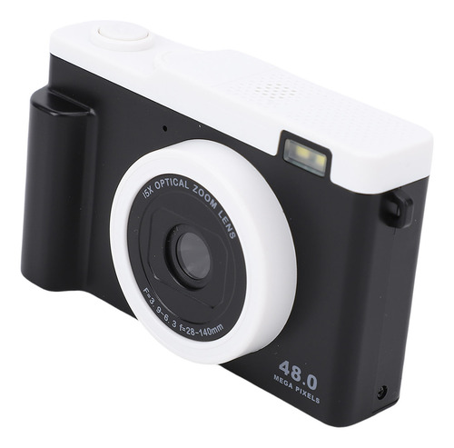 Cámara Digital 1080p, 48 Mp, Hd, Doble Portátil, Zoom Óptico