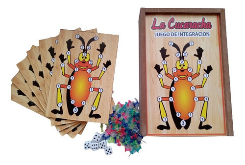 Cucaracha Juego De Mesa Integración Para Toda La Familia 