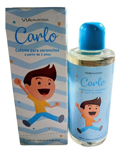 Colonia Carlos 120ml 2 Años Tsu Cosmética