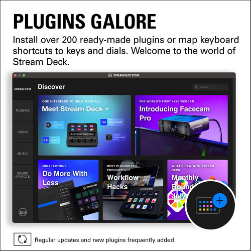 Controlador Elgato Stream Deck White Para Criadores De Conte