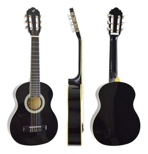 Violão Infantil Giannini Nylon Acústico 3/4 N6 Bk - Preto