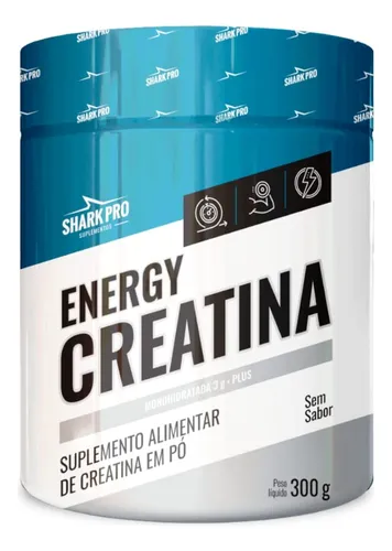 Creatina Energy 300gr 30 Sv - Shark Pro