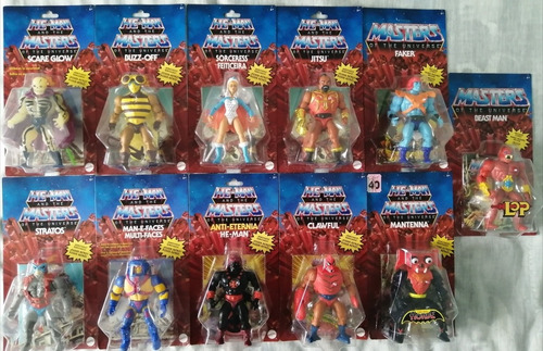 Masters Of The Universe Origins Lote 15 Figuras 