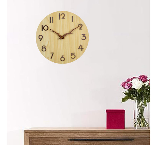 Reloj De Pared Colgante, Reloj Pequeño Que No Hace,