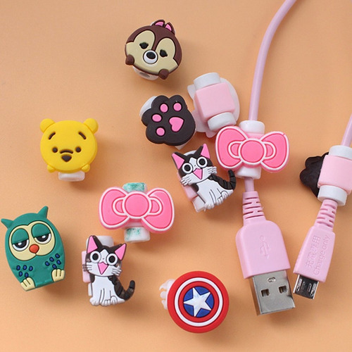 10pcs Anti-quebra De Dados Usb Cabo De Fones De Ouvido Cabo