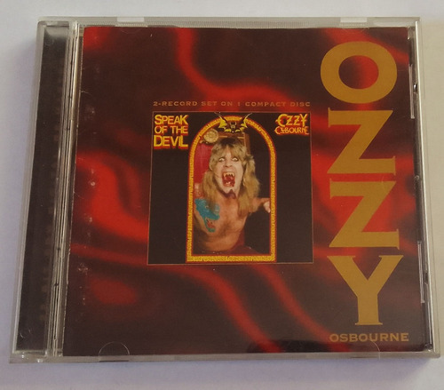 Ozzy Osbourne Speak Of The Devil Remasterizado 1995 