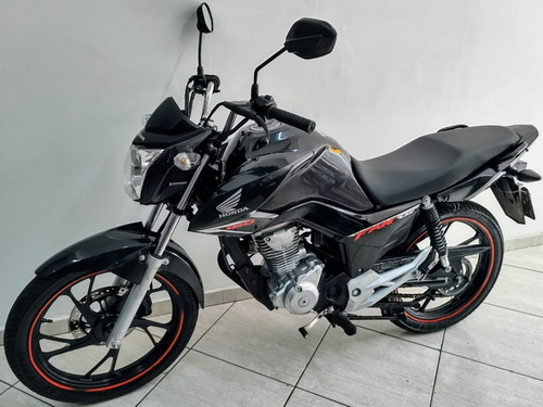 Honda Cg 160 Fan Flex 2019 Cinza
