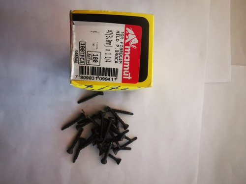 Imagen 7 de 9 de Tornillo Fibrocemento Pta Broca #7x1 1/4 100 Und/ferrepernos