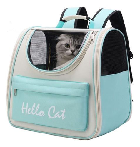 Mochila Bolso Transportadora Para Mascotas Gatos Perros 