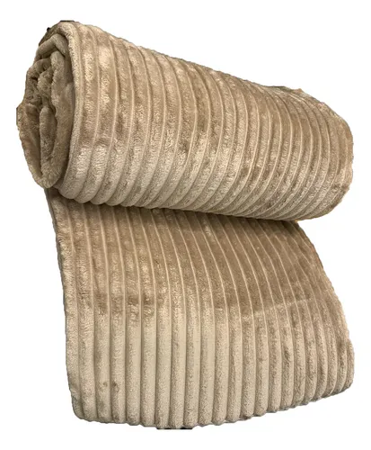 Cobertor Manta Flannel Antialérgico King Queen 2,20 X 2,40 Cor Fe...