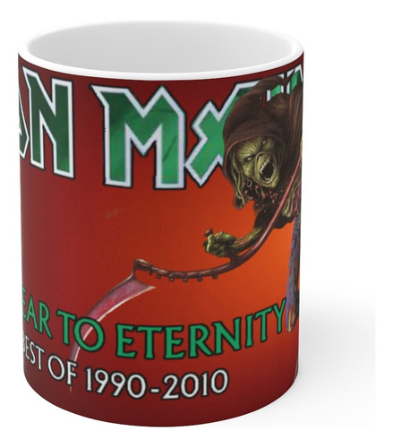 Rnm-0456b Taza Tazon Iron Maiden From Fear To Eternity (v.2)