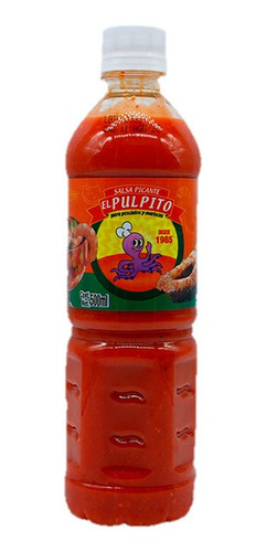 Salsa El Pulpito Para Mariscos 500ml