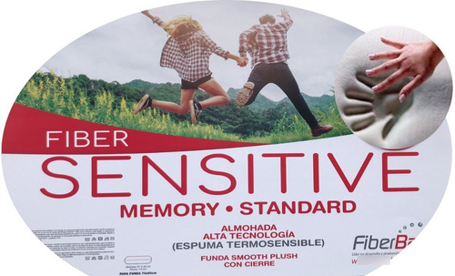 Imagen 5 de 9 de Almohada Inteligente Viscoelastica Standar C/funda