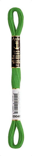 12 Linhas Meadas Para Bordar Mouliné Anchor 8m Cor 00258