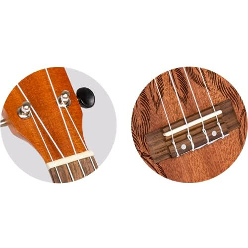 Ukelele De Natural De 4 Cuerdas, Atrapasueños, Soprano...