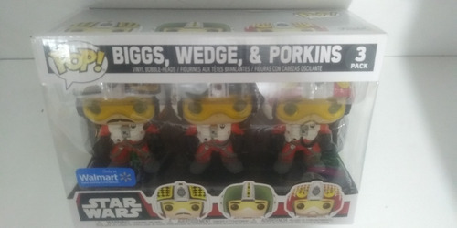 Figura De Acción Biggs, Wedge & Porkins Pop De Funko