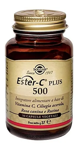 Solgar Ester-c Plus 500 Mg De Vitamina C (complejo De Ascorb