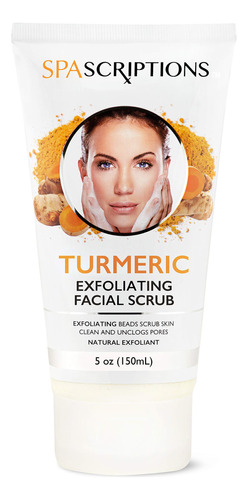 Exfoliante Facial Con Curcuma - Lavado Facial - 5 Onzas