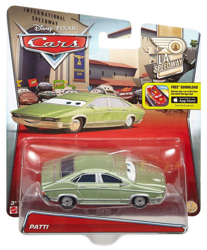 Auto Cars Patti Disney Pixar Coleccion Retro Rdf1