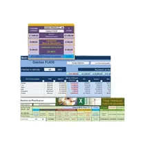 Comprar Cálculo De Costos De Producción Fijos Y Variables P. Excel