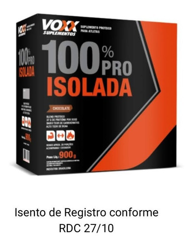 Whey Isolada Voxx Kit 2 Sachês De 1,8 Kg Whey- Voxx