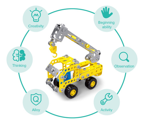 Un Kit De Construcción, Juguetes De Montaje Para Niños, Kits