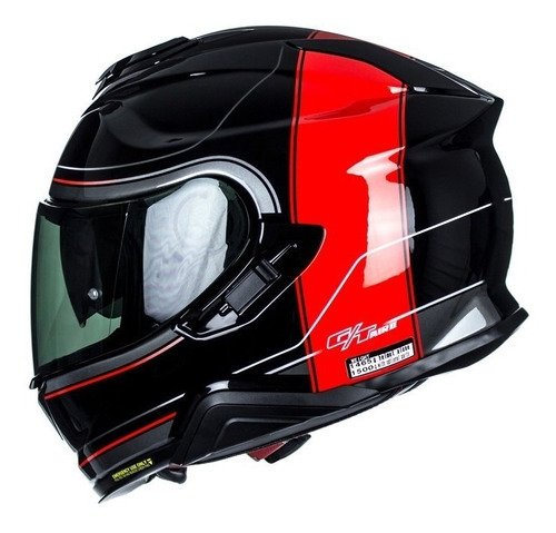 Casco Shoei Gt Air 2 Crossbar Tc 1 rojo con Crossbar TC-1 de color negro, talla XL