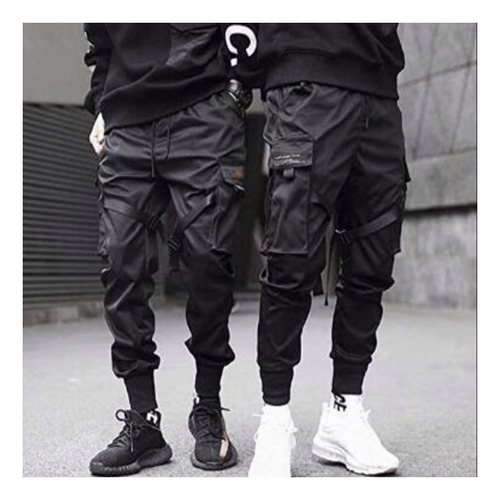 Pantalones Jogger Táctico Techwear Cyberpunk Moda Japonesa