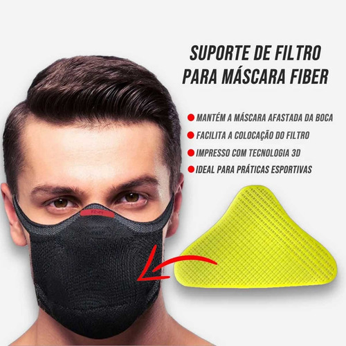 Imagem 2 de 4 de Suporte De Filtro Para Mascara Fiber Knit
