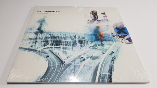 Lp Radiohead Ok de doble tapa sellada por computadora, europea