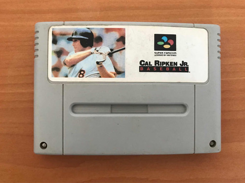 Juego De Súper Nintendo, Cal Ripken Jr Baseball.