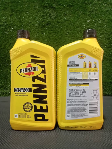 Aceite Pennzoil Semi Sintético 5w-30