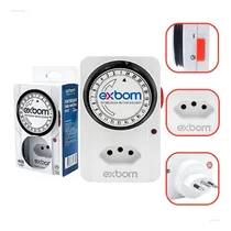 Comprar Timer Temporizador Analogico Bivolt Programavel Liga Desliga