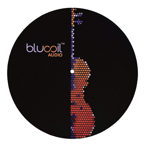 Blucoil Audio 12 De La Placa Giratoria Slipmat - Diseño Du