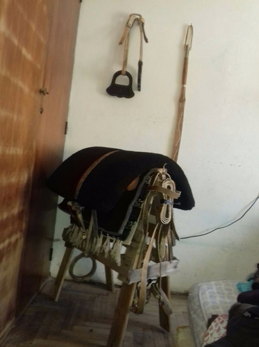Recado Apero Montura Bastos Completo Cabezada Rienda Freno