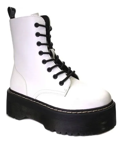 Botines Blancas MercadoLibre