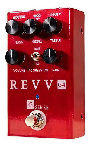 Amplificacion Revv G4 Distorsion Y Overdrive Pedal