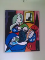 Comprar Cuadros Abstractos Cubismo Arte Acrilico Sobre Tela Pop Art