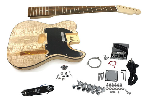 Kit Guitarra Electrica Tapa Ceniza