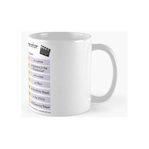 Taza Generador De Trama De Película Calidad Premium