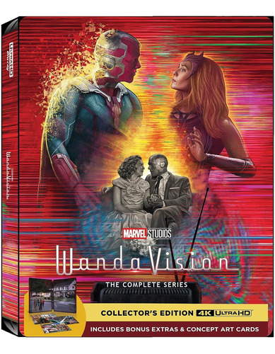 4k Ultra Hd Blu-ray Wandavision Complete Series Steelbook