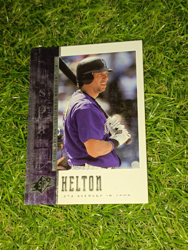 Cv Todd Helton Upper Deck Spx 2007