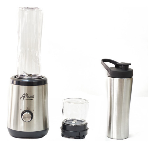 Licuadora Personal 2en1 Altezza Apb-114  + Termo 600ml