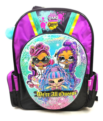 Mochila Lol Queens C Line Espalda 17 Violeta