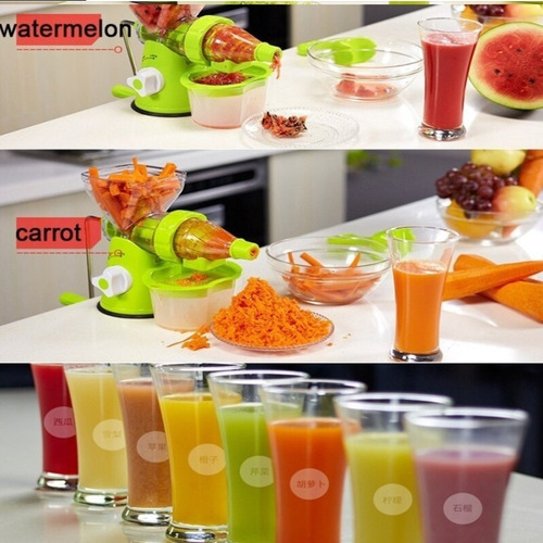 Imagem 4 de 6 de Espremedor De Sucos Multifuncional Frutas Vegetais Extrator