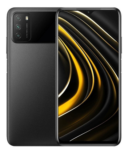 Xiaomi Poco M3 Dual SIM 64 GB negro poderoso 4 GB RAM