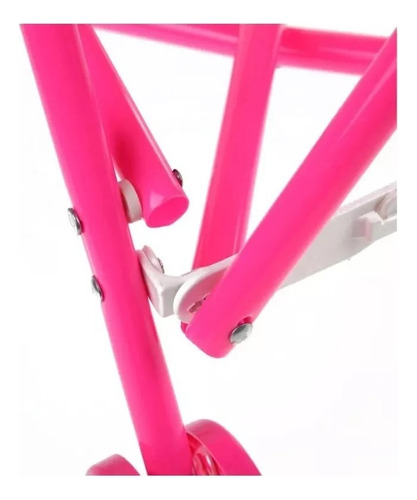 Carriola Para Muñeca De Plastico Plegable Juguete Niñas Color Multicolor