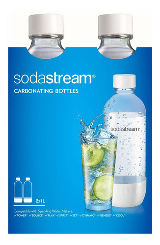 Sodastream Juego De 2 S De Carbonato Aptas Para Lavavajillas