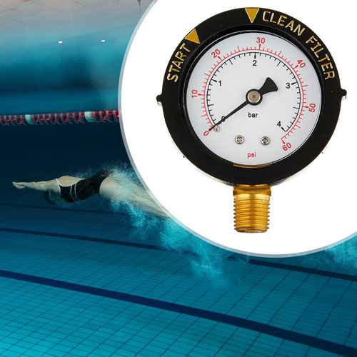Filtro De Piscina Manómetro Acuarios Válvulas Suministros