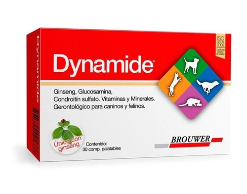 Dynamide 30 Comprimidos Masticables